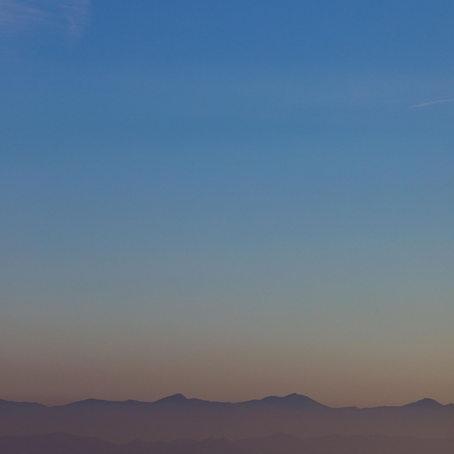 Les sommets et le ciel