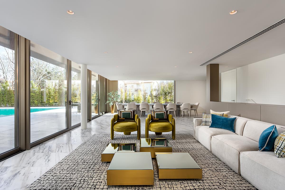 Sala de Convivio do condom&iacute;nio Legacy Residences Cascais