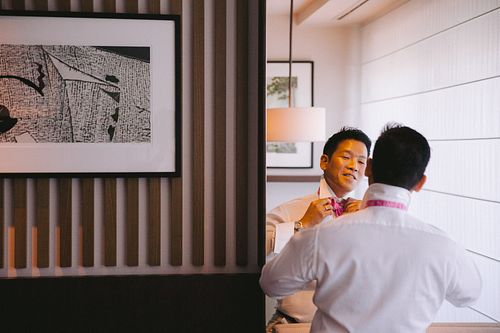 Bride Getting Ready