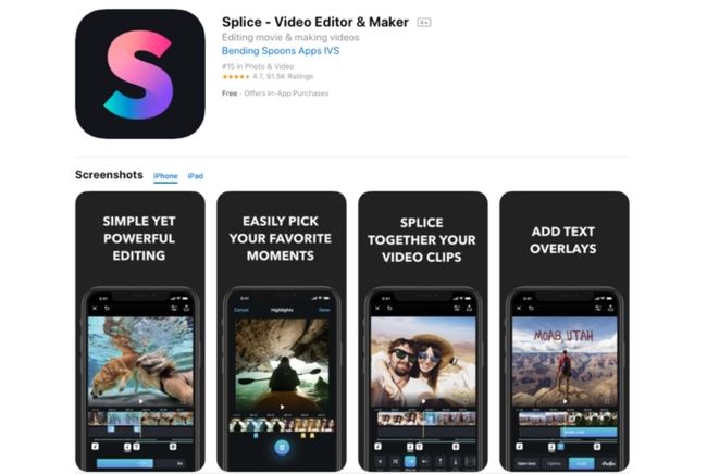 Splice - Editor e creatore di video