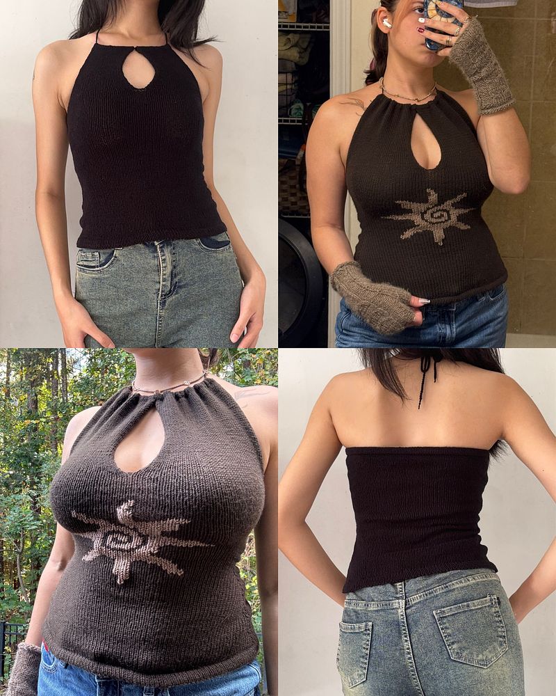 August Top PDF Knitting Pattern