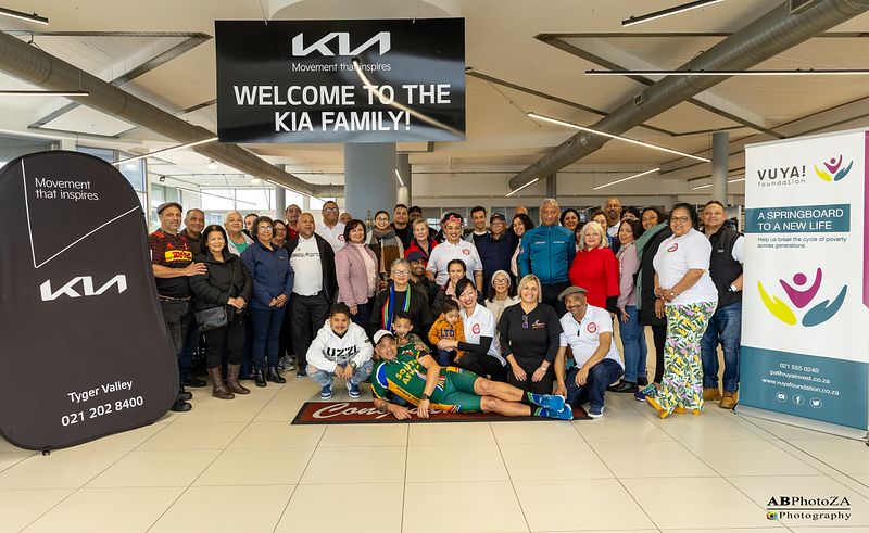 Elton Davids & Team Cycling Challenge