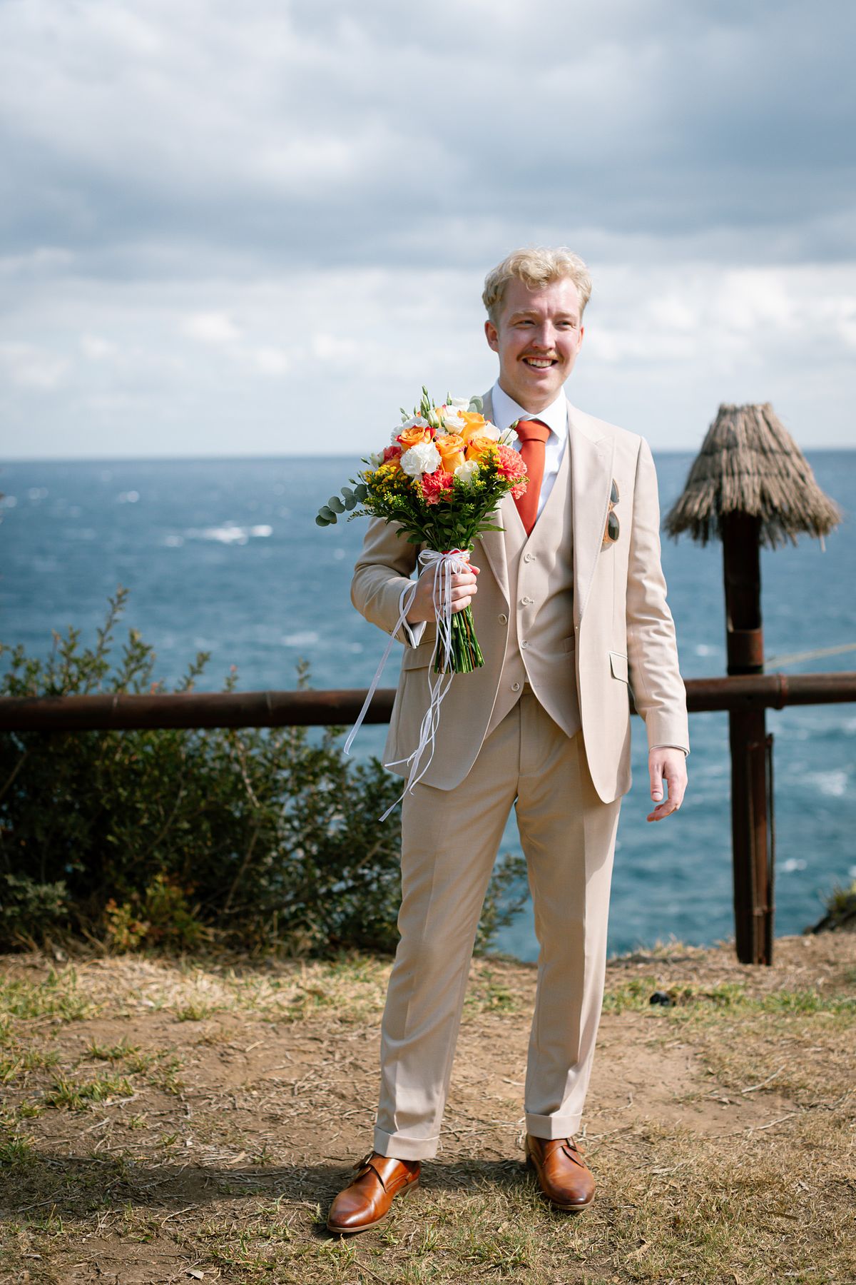 groom portrait by the sea in Greece &ndash; award winning wedding photography thewed mywed destination wedding photographer