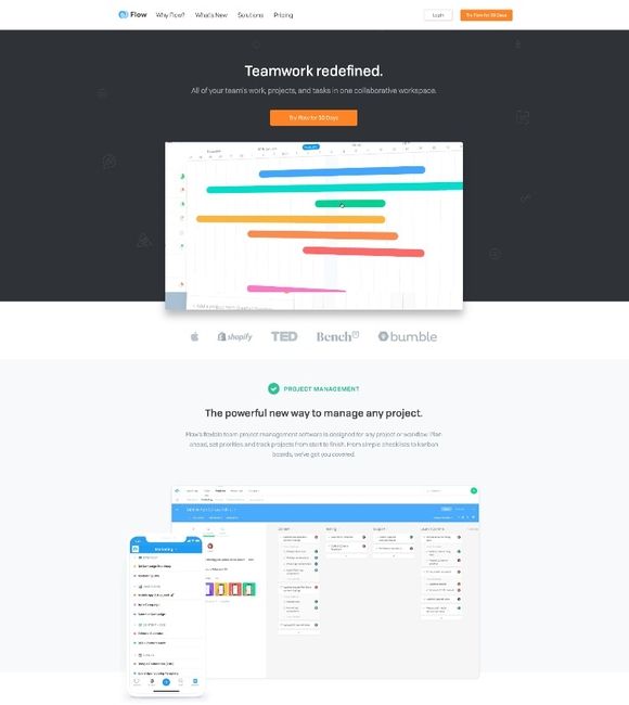 Aplicativo de Produtividade em Gerenciamento de Projetos FLow