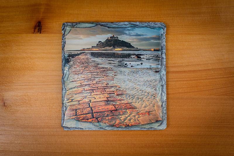 Slate Coaster - St Michael's Mount