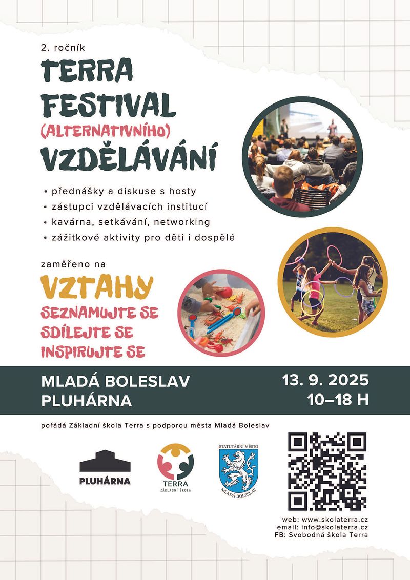 TERRA festival (alternativn&iacute;ho) vzděl&aacute;v&aacute;n&iacute; 2025 &ndash; pro v&scaron;echny, kdo tvoř&iacute; srdcem!