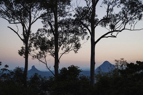 Views of Glass House Mountains
