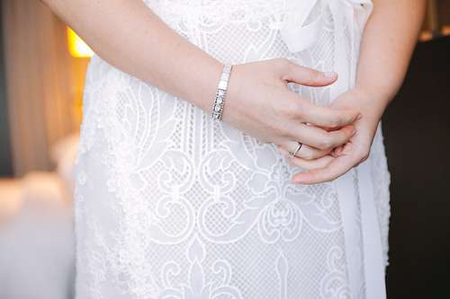 Bride Getting Ready