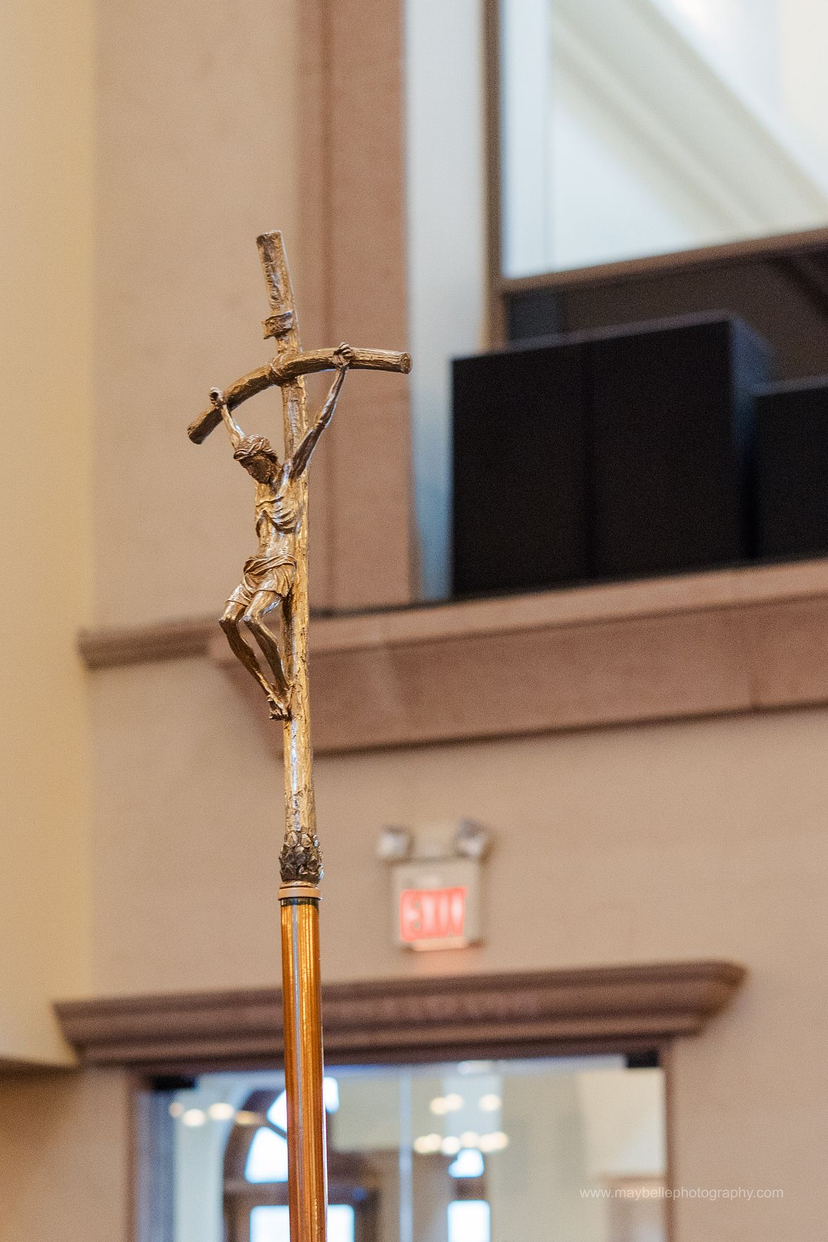 Exchanging vows at Saint Joseph, Husband of Mary Roman Catholic Church in Las Vegas Wedding Photography