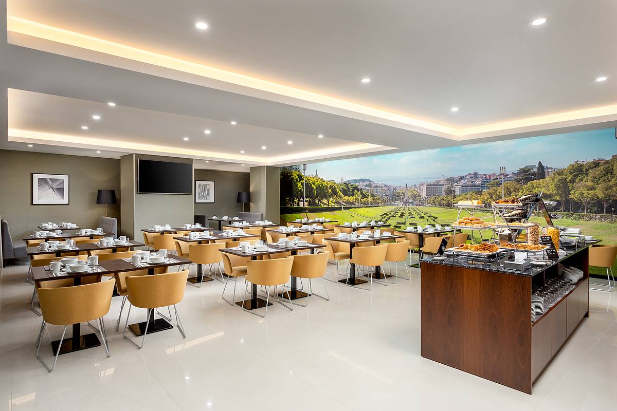 Sala de pequeno-almo&ccedil;o do Empire Marqu&ecirc;s Hotel