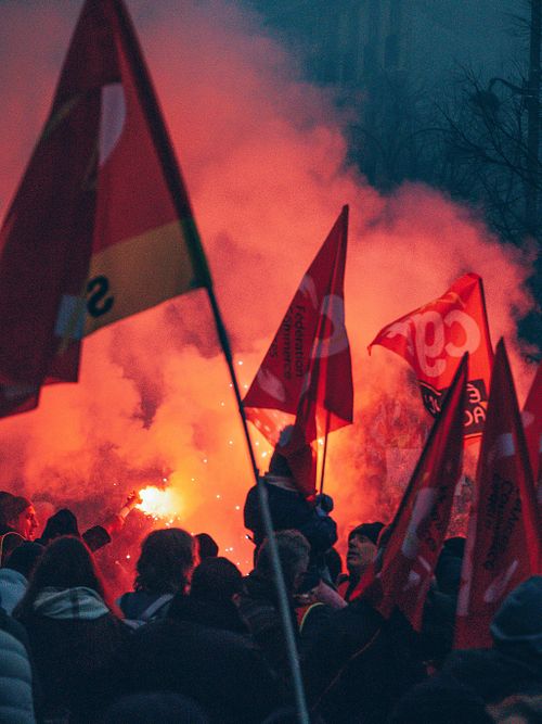 Manifestation contre la réforme des retraites