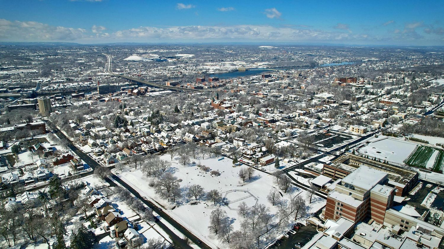 Troy, NY Aerial Photos