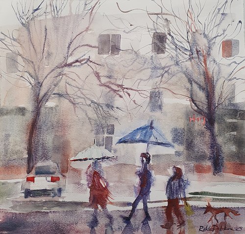 On a rainy day