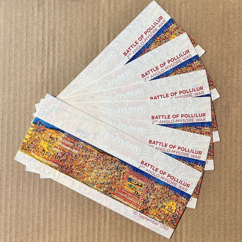 BATTLE OF POLLILUR & GTS - 6 LONG CARDS