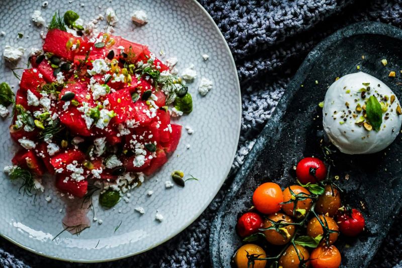 Estilo y presentación de alimentos.