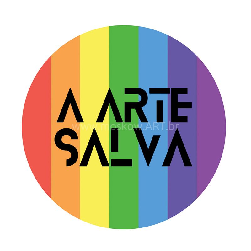 Adesivo - A Arte Salva colorido