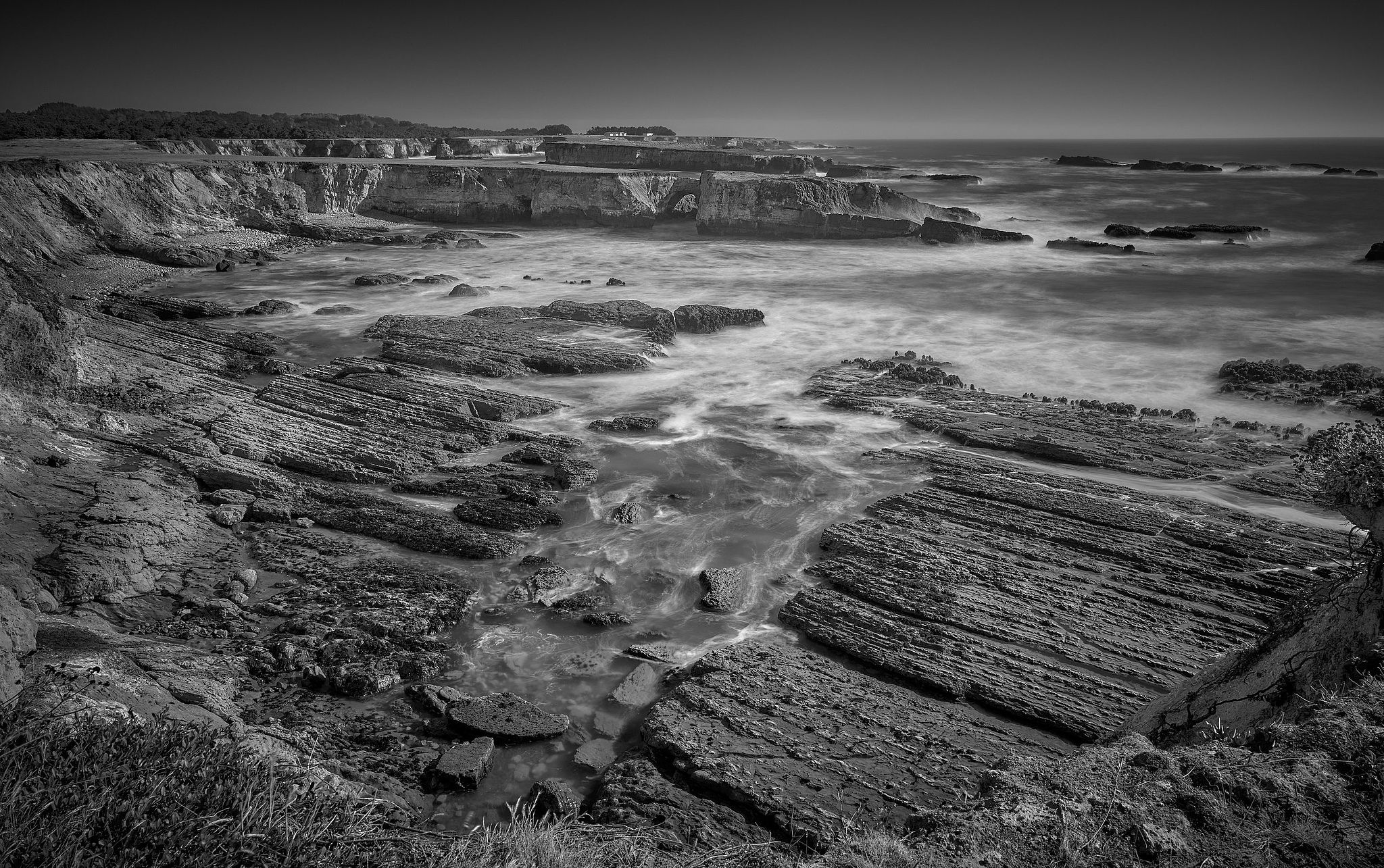 Point Arena Looking South - Mendocino, California