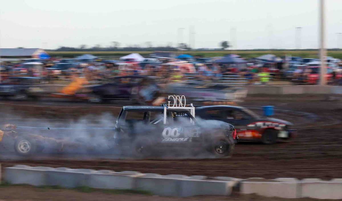 Hamilton County Fair Figure 8 Races Bring the Heat in Aurora, Nebraska