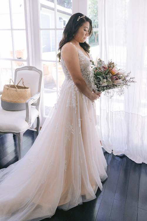 Bride Getting Ready