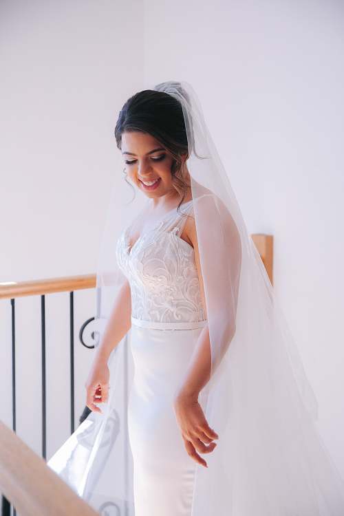 Bride Getting Ready