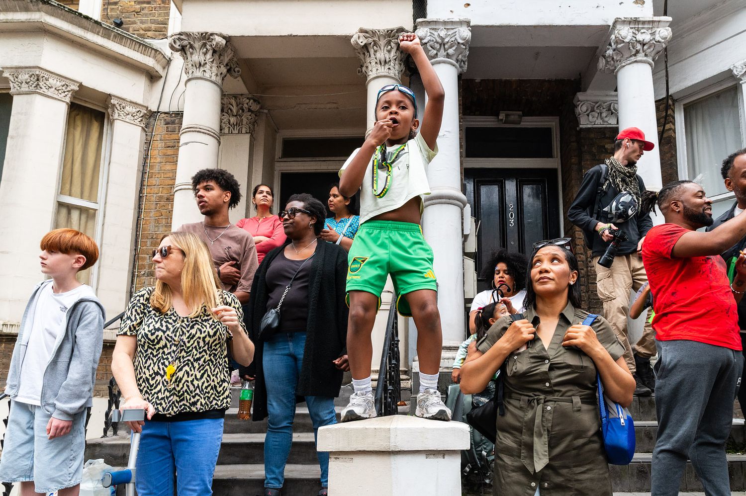 Notting Hill Carnival celebration, London, UK
