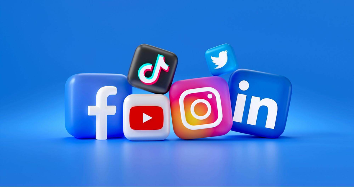 Icone delle piattaforme dei social media