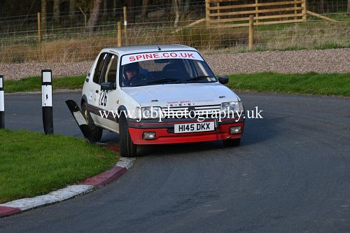 Peugeot 205 GTi driven by David Sykes