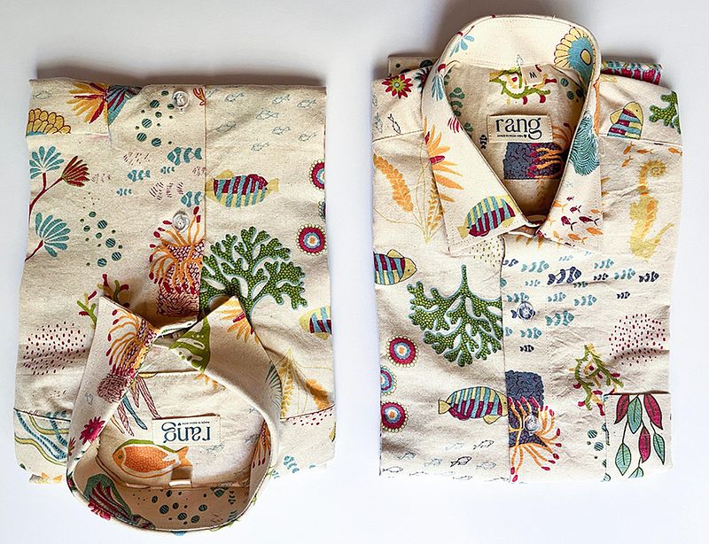 Cotton Sea animal Print