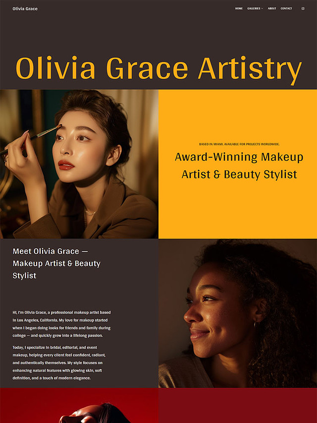 White - Pixpa Portfolio Website Templates