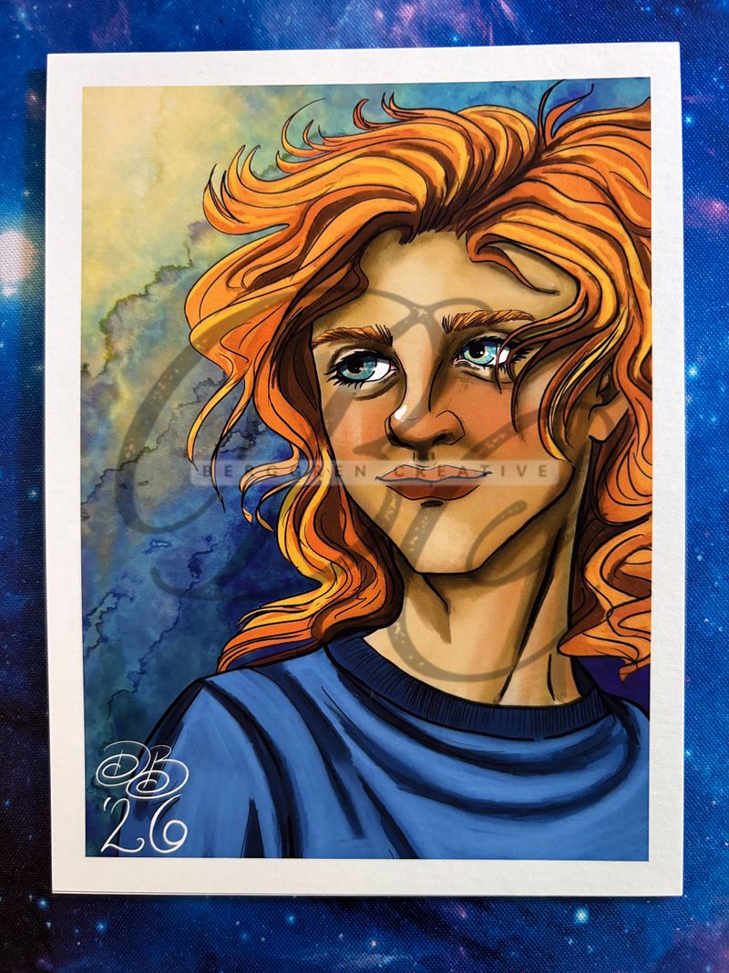 Varian 4x5.3" Giclee art print - signed!