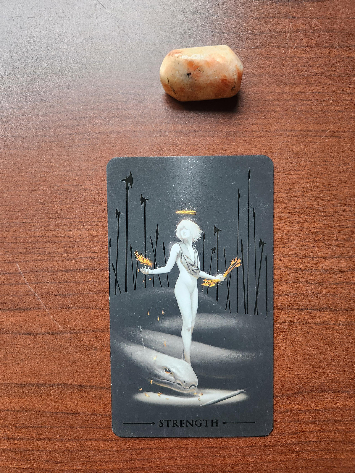 Sunstone and the Strength Card