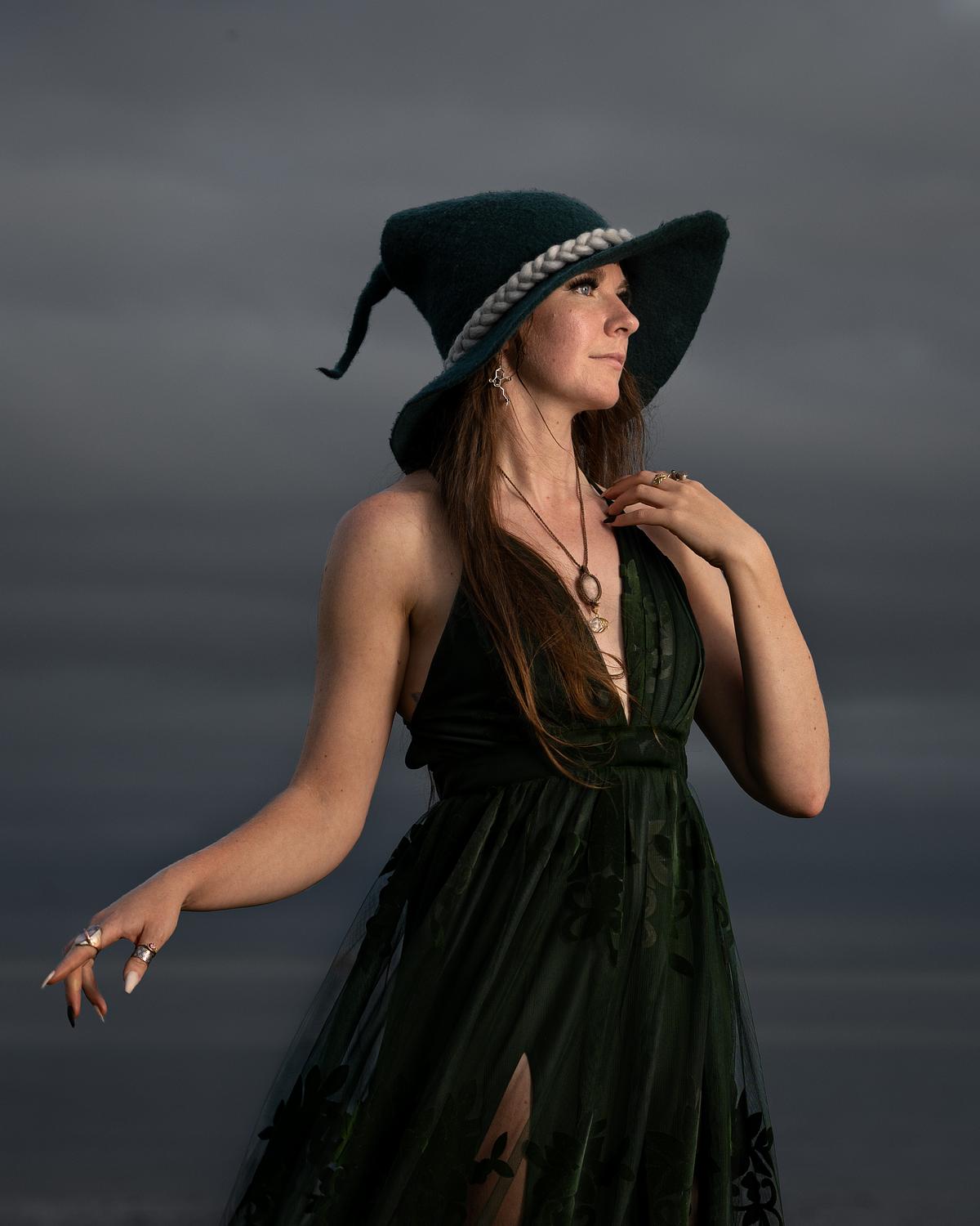 Portrait of a witch.