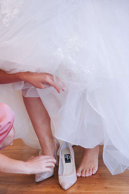 Bride Getting Ready