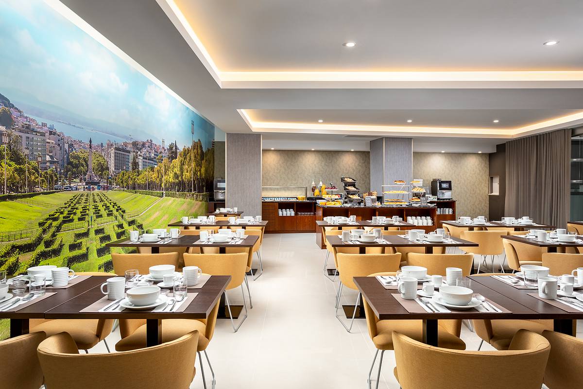 Sala de pequeno-almo&ccedil;o do Empire Marqu&ecirc;s Hotel
