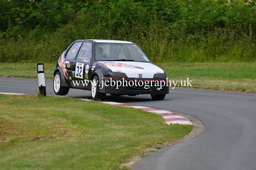 Peugeot 106 driven by Gavin Neate