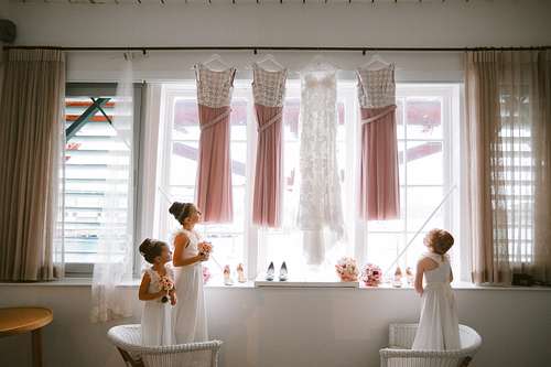 Bride Getting Ready