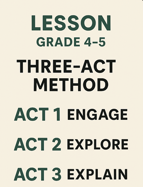 Grade 4 Math Lesson Plan