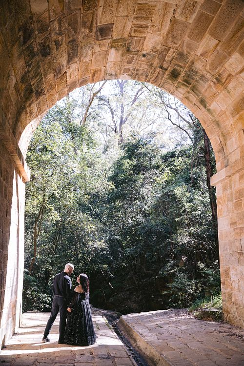 Sydney Elopement at Lennox Bridge, Blue Mountains