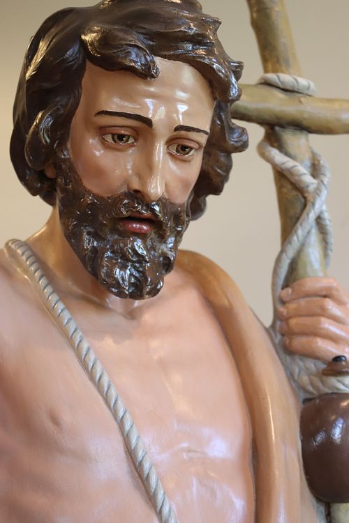 the broken cross repaired