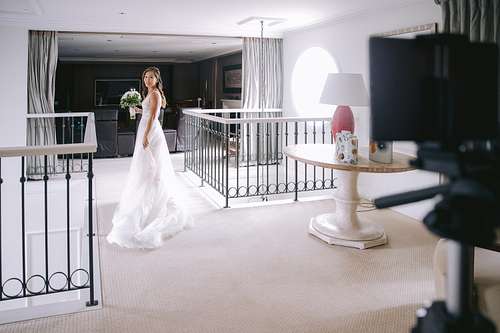 Bride Getting Ready