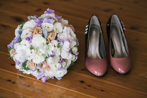 Bride Getting Ready