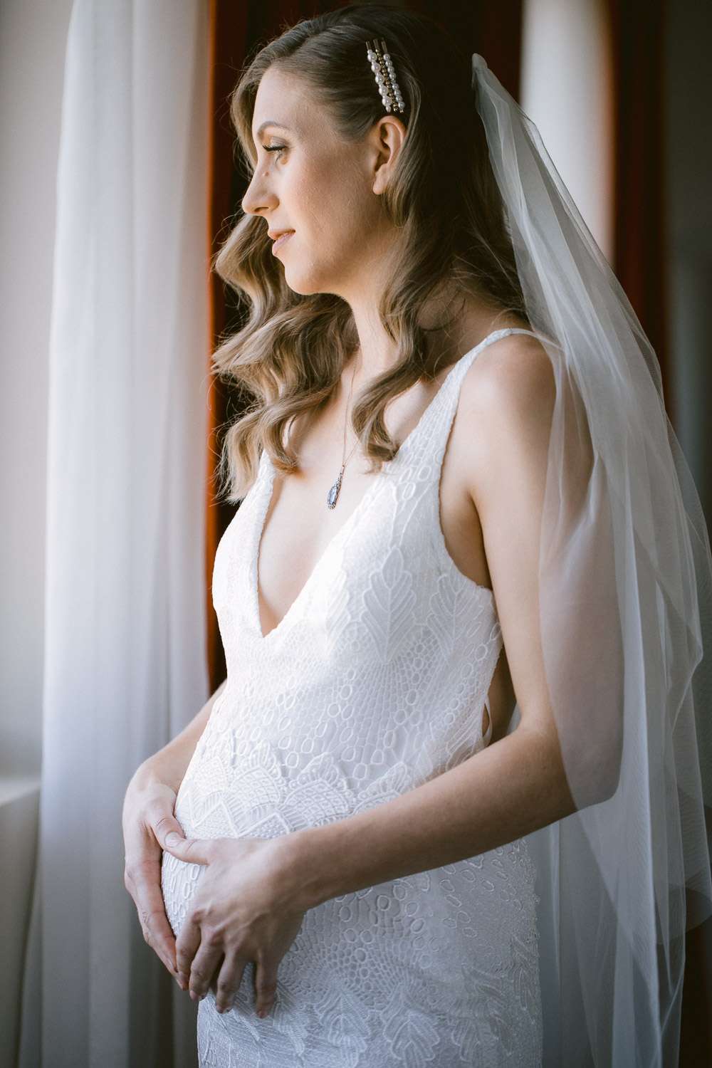 Bride Getting Ready