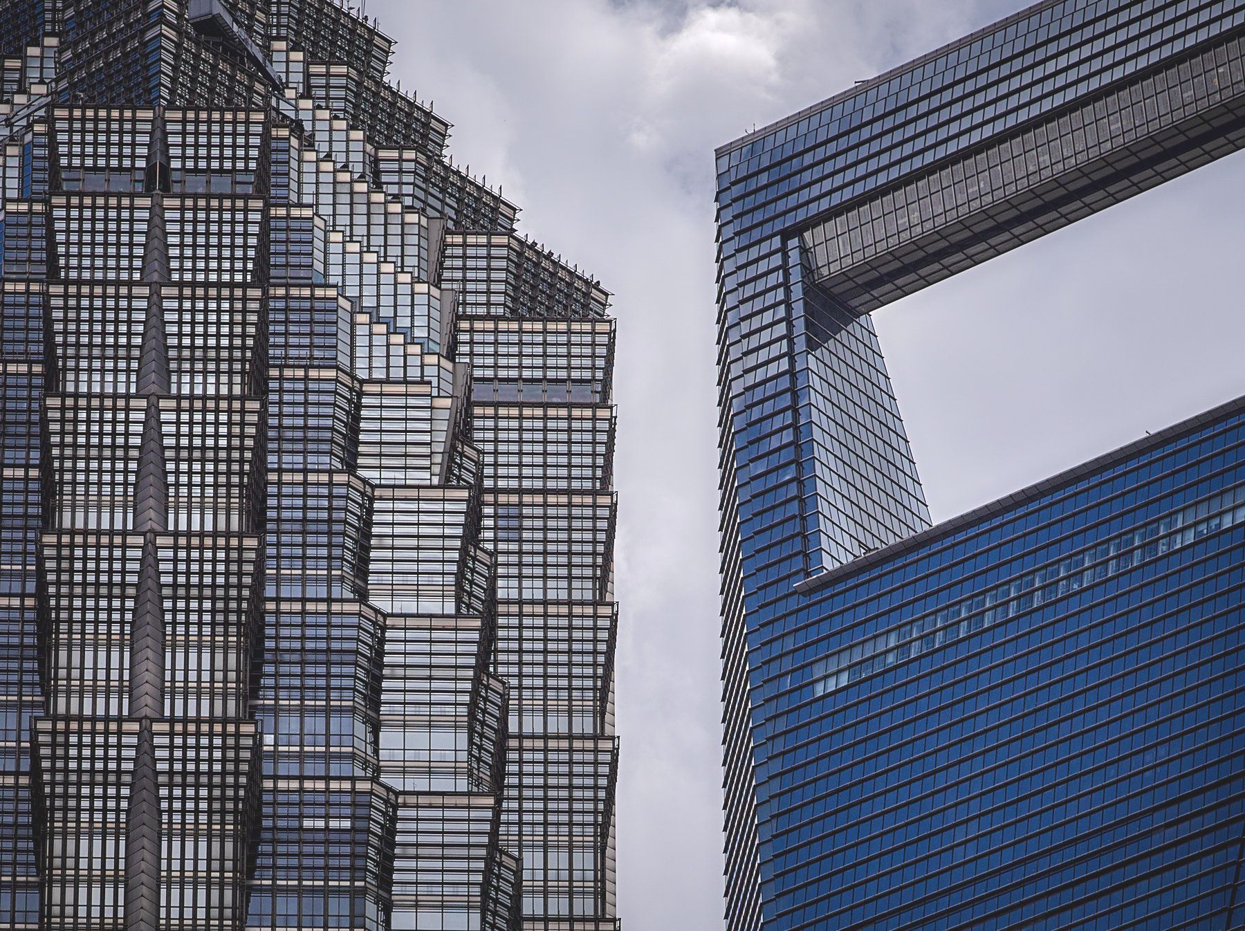 Two Titans of Pudong - Shanghai, China