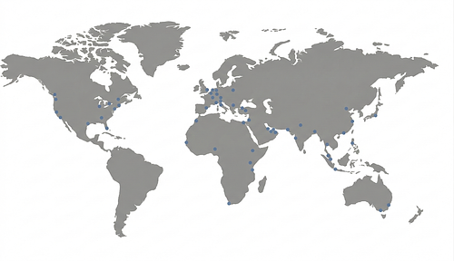 60 Locations Worldwide