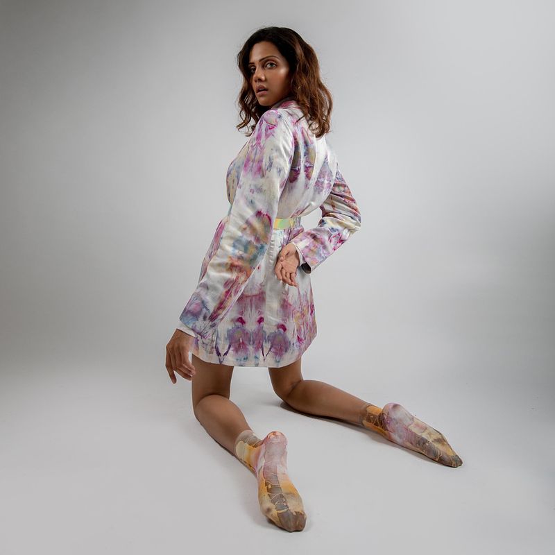 Rainbow Bubble Blazer