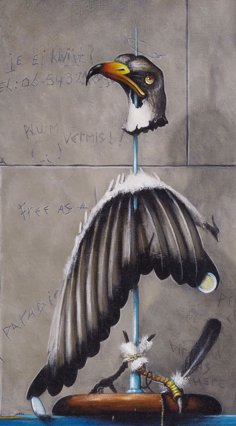 Arnold Janssen - As eagle reigning (Self-Portrait — Price Upon Request)