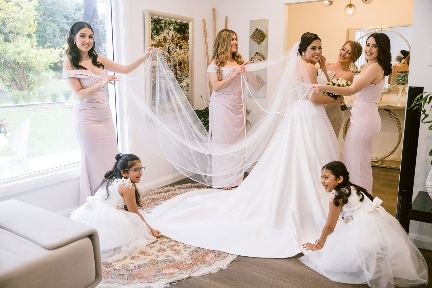Bride Getting Ready