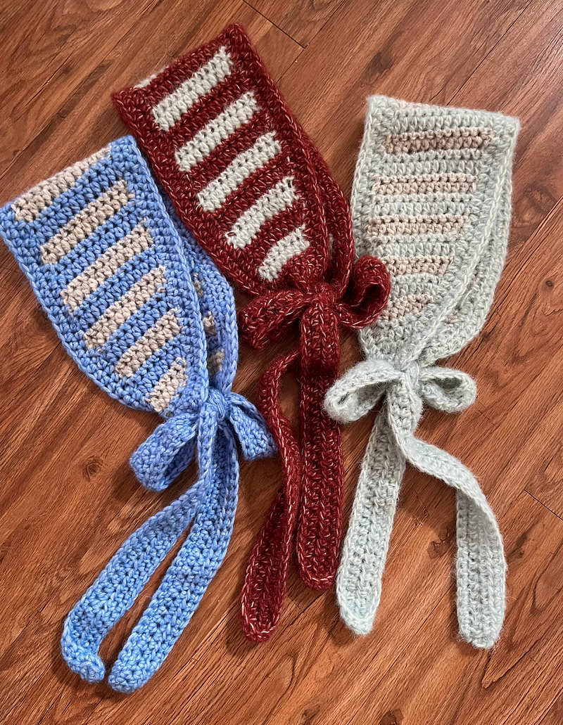 Made to Order- Crochet Mia Bonnet