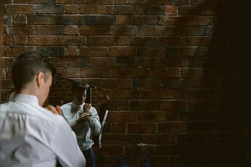 Brides Getting Ready for their Same Sex Wedding