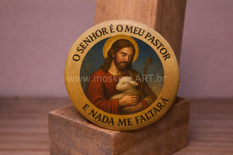 Botom e Imã "O Senhor é meu Pastor"